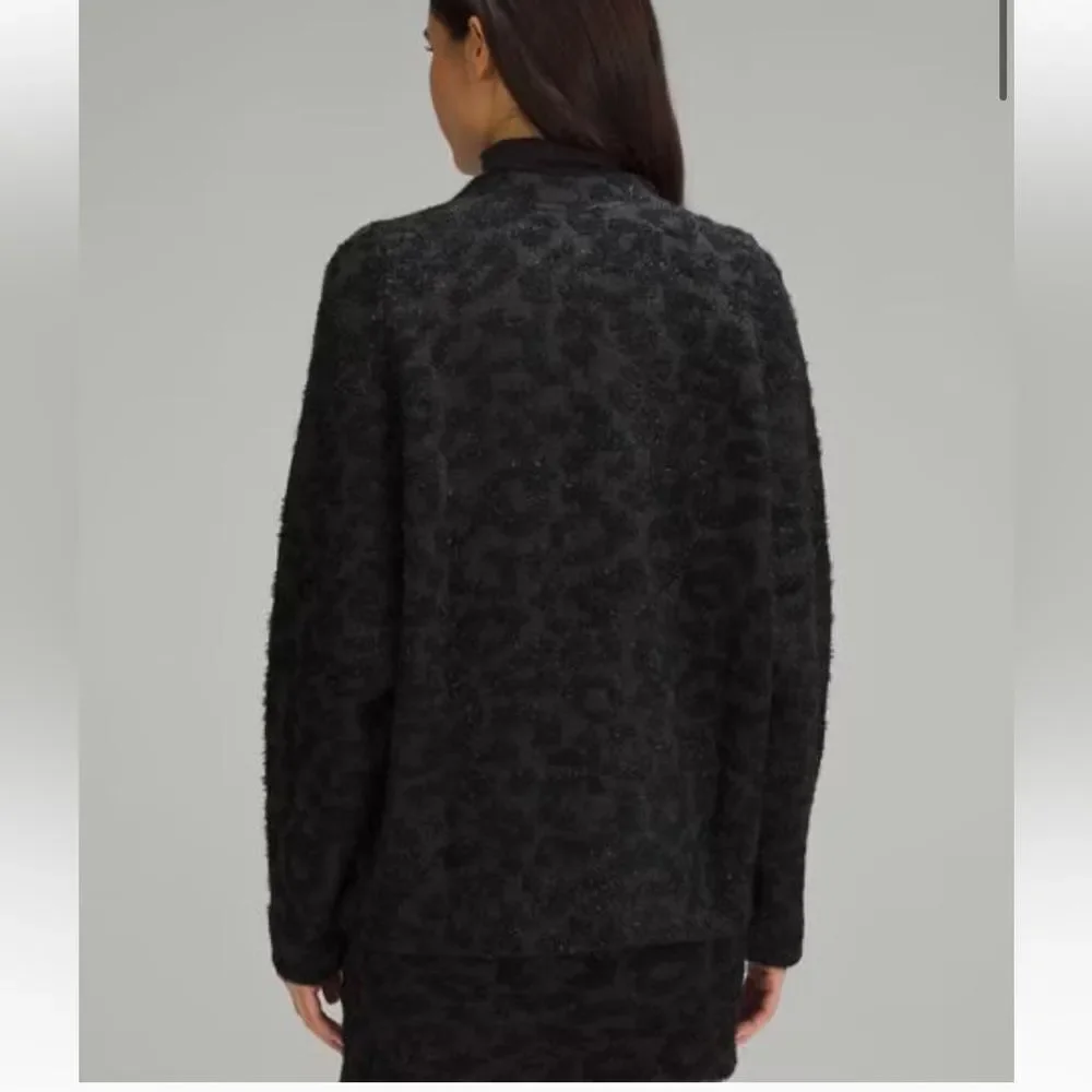 lululemon athletica Black Cozy Cardigan